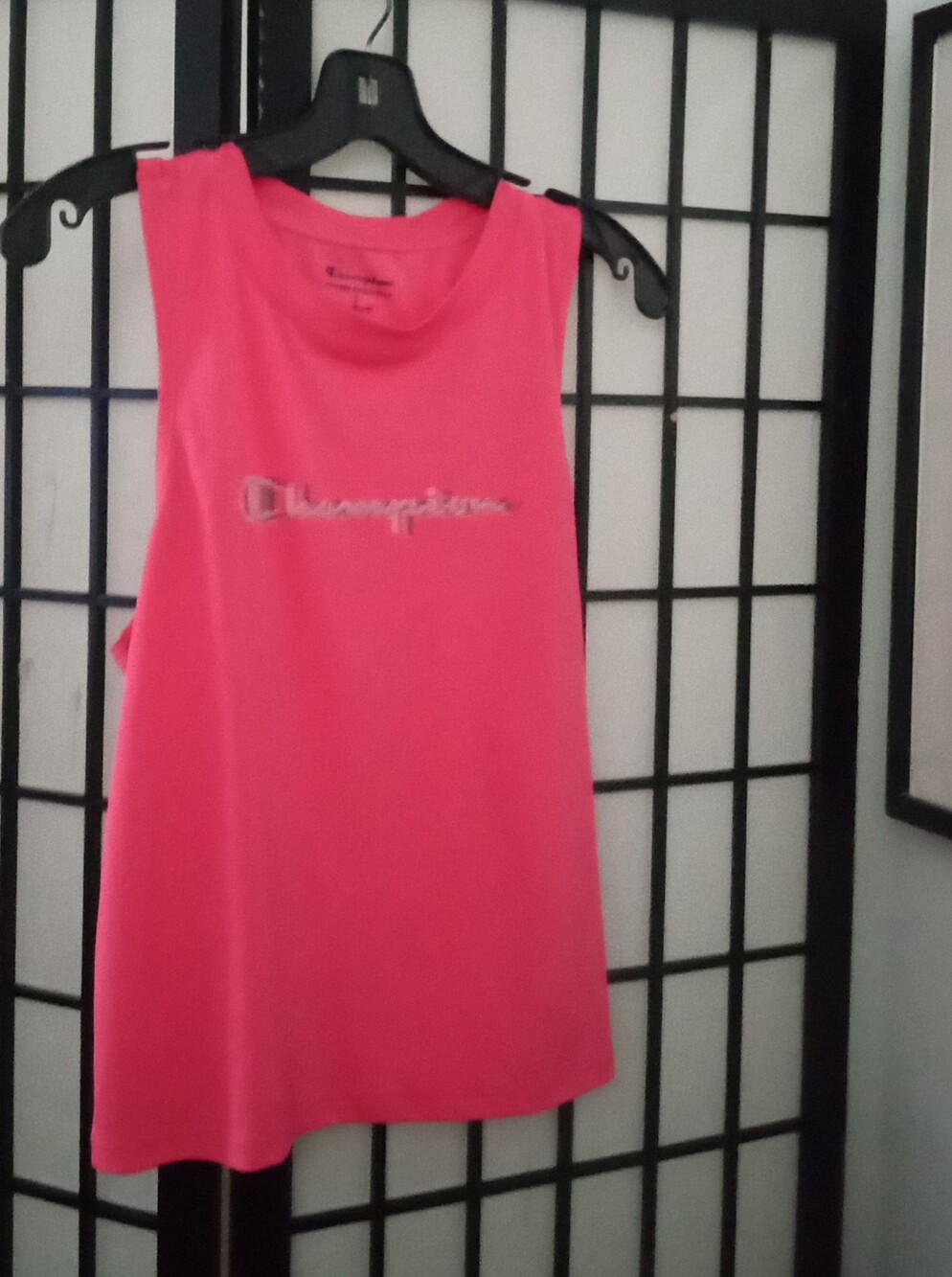 Champion Women’s Bright Pink Sleeveless Tank Top